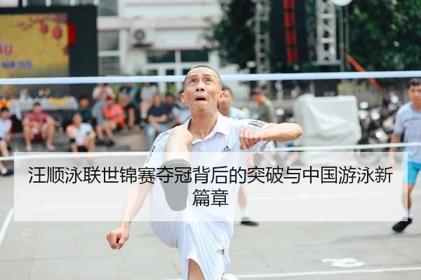 汪顺泳联世锦赛夺冠背后的突破与中国游泳新篇章